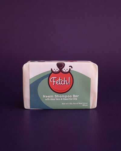 Fetch! Pet Neem Natural Shampoo Bar with Aloe Vera - Loop.