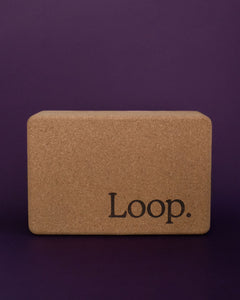 Loop. [50% OFF] Cork Yoga Block - Loop.