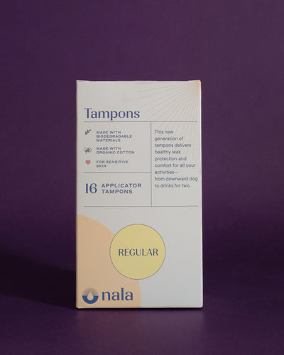 Nala [15% OFF] Organic Cotton Tampons - Regular (16 pcs.) - Loop.